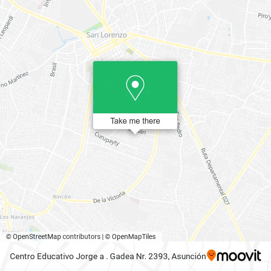 Centro Educativo Jorge a . Gadea Nr. 2393 map