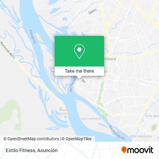 Mapa de Estilo Fitness