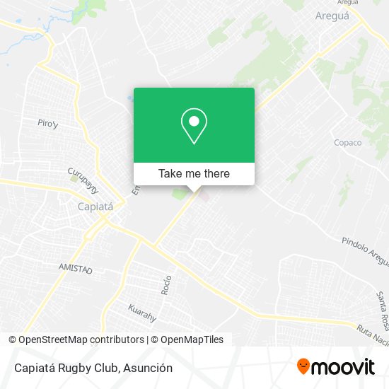 Mapa de Capiatá Rugby Club