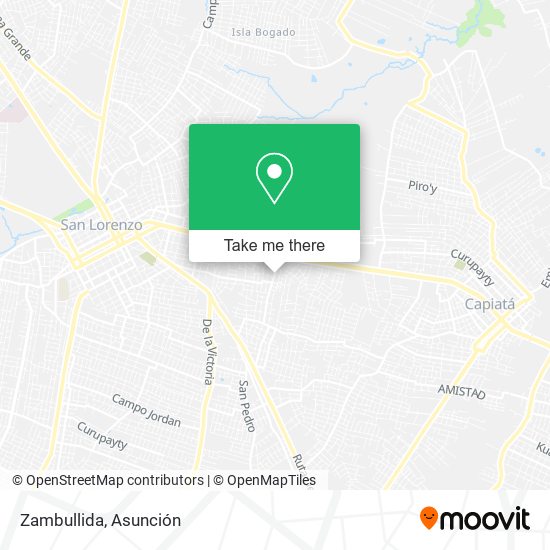 Mapa de Zambullida