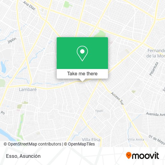 Mapa de Esso