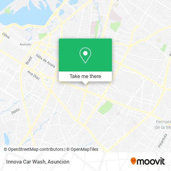 Innova Car Wash map