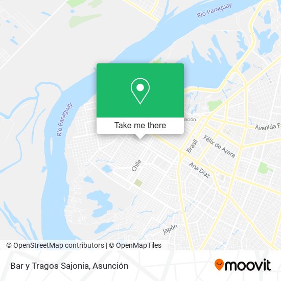 Mapa de Bar y Tragos Sajonia