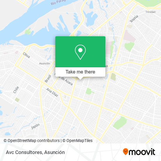 Mapa de Avc Consultores