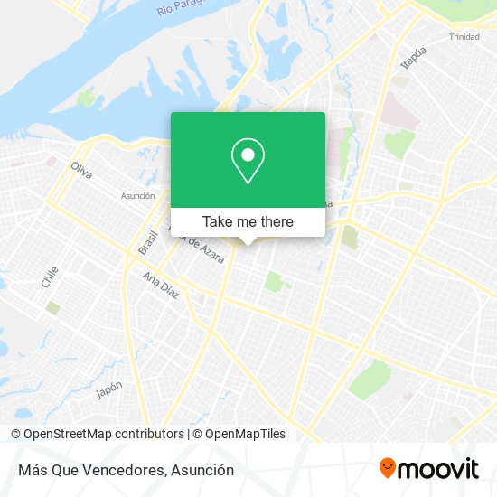 Mapa de Más Que Vencedores