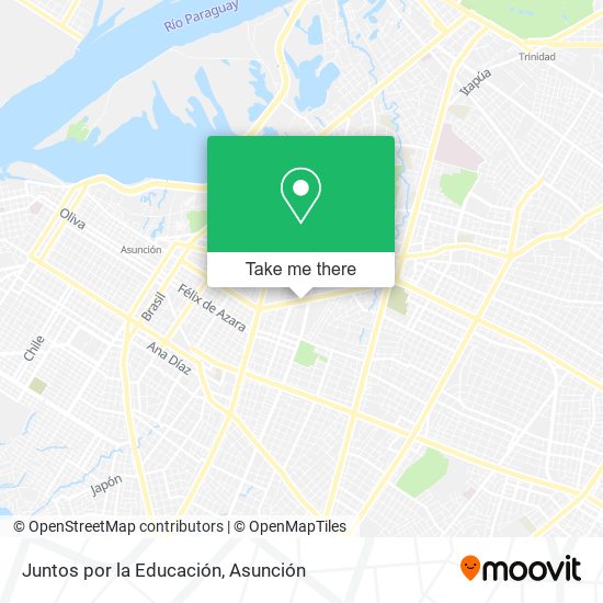 Mapa de Juntos por la Educación