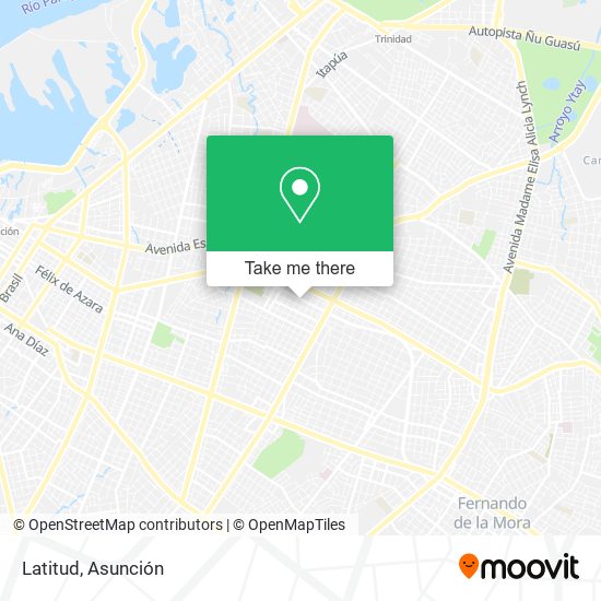 Mapa de Latitud