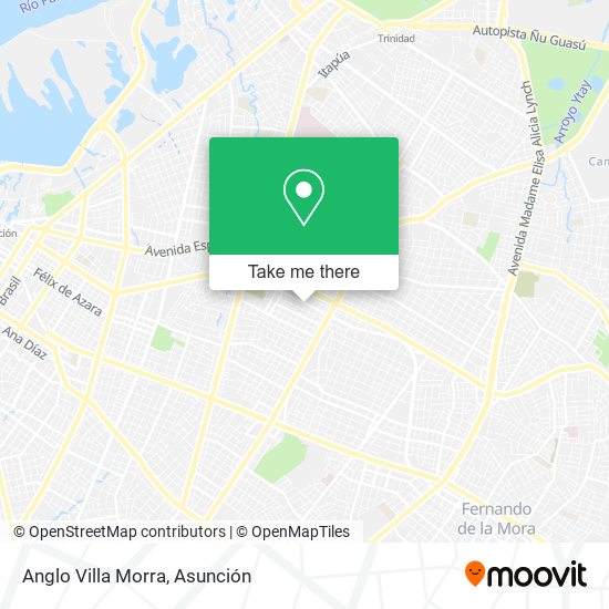 Mapa de Anglo Villa Morra