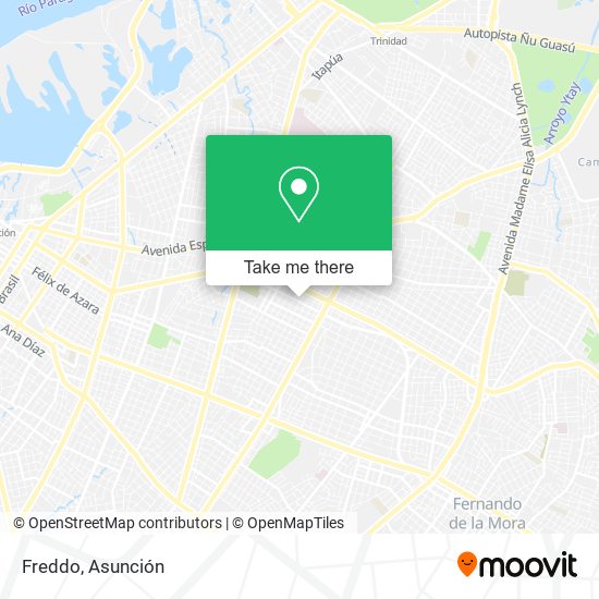 Mapa de Freddo