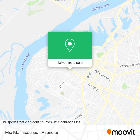 Mapa de Mia Mall Excelsior
