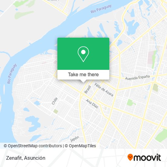 Mapa de Zenafit