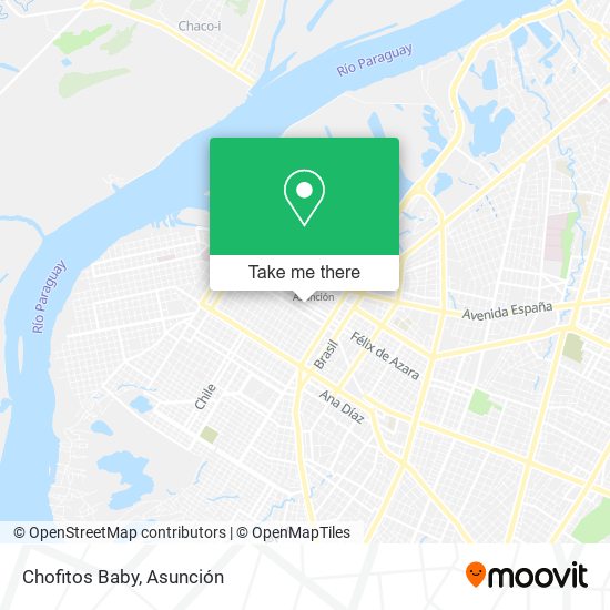 Mapa de Chofitos Baby