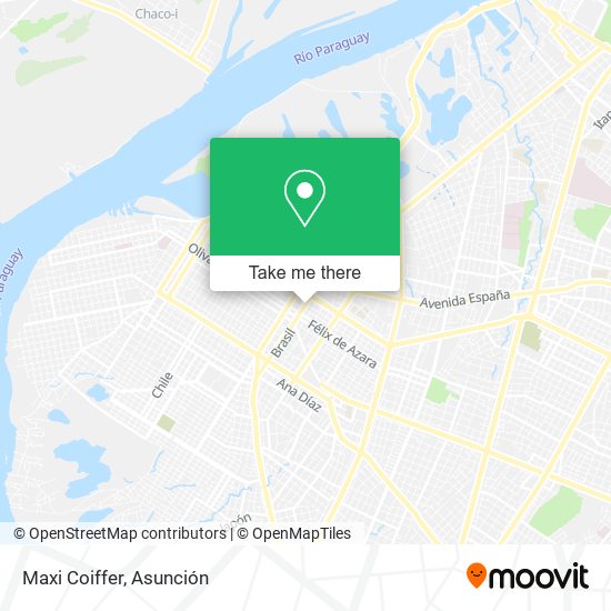 Mapa de Maxi Coiffer