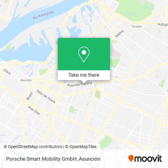 Mapa de Porsche Smart Mobility GmbH