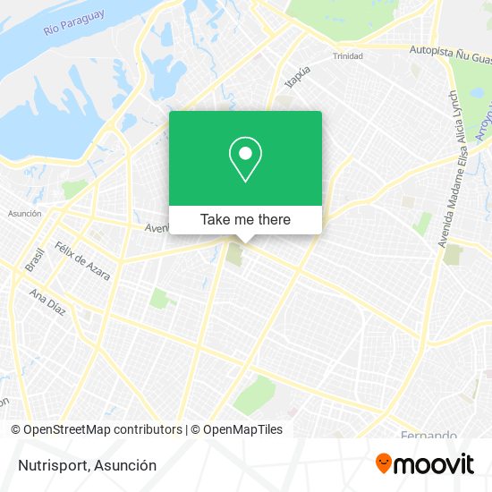 Mapa de Nutrisport