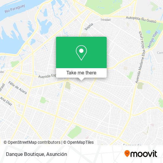 Mapa de Danque Boutique