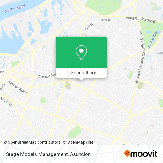 Mapa de Stage Models Management