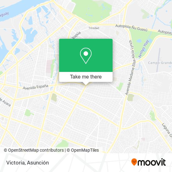 Mapa de Victoria