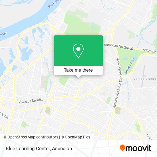 Mapa de Blue Learning Center