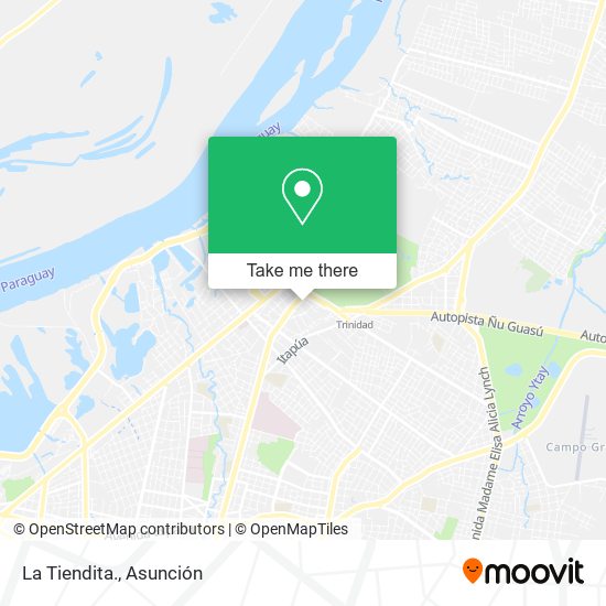Mapa de La Tiendita.