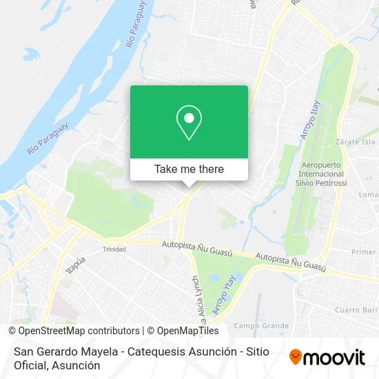 San Gerardo Mayela - Catequesis Asunción - Sitio Oficial map