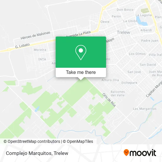 Mapa de Complejo Marquitos