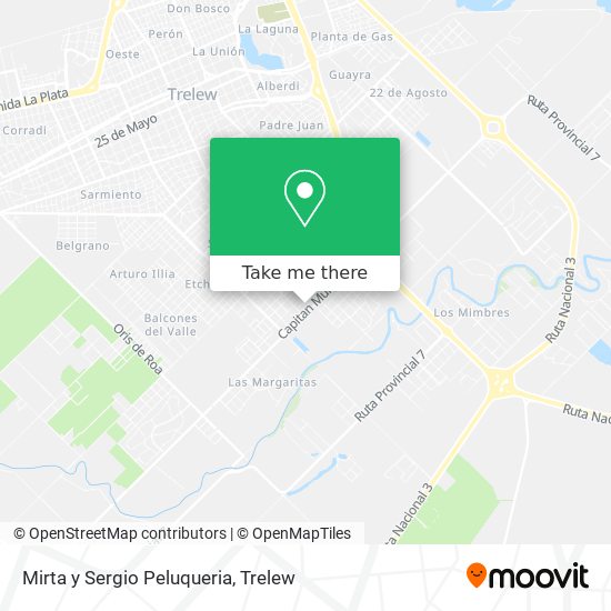 Mapa de Mirta y Sergio Peluqueria