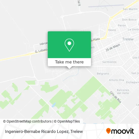 Mapa de Ingeniero-Bernabe Ricardo Lopez