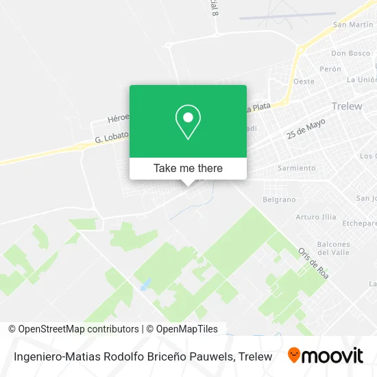 Ingeniero-Matias Rodolfo Briceño Pauwels map