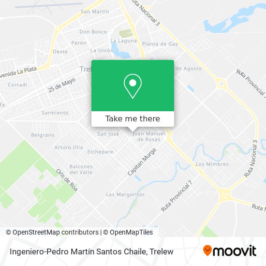 Mapa de Ingeniero-Pedro Martín Santos Chaile