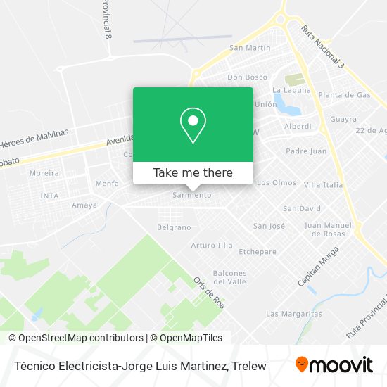 Mapa de Técnico Electricista-Jorge Luis Martinez