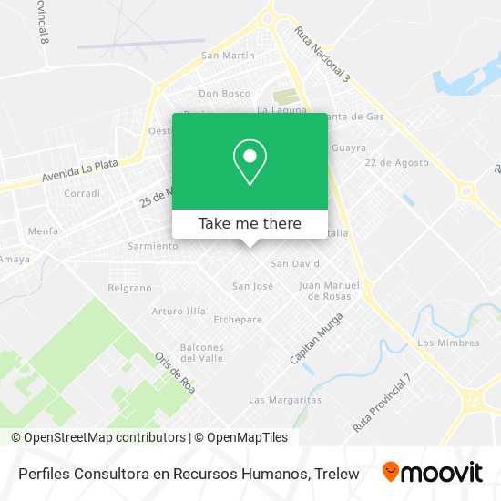 Perfiles Consultora en Recursos Humanos map