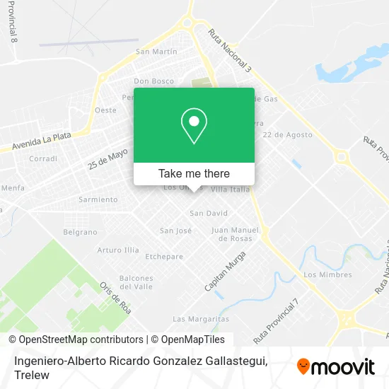 Mapa de Ingeniero-Alberto Ricardo Gonzalez Gallastegui