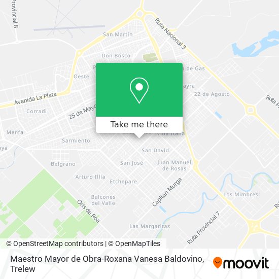 Maestro Mayor de Obra-Roxana Vanesa Baldovino map