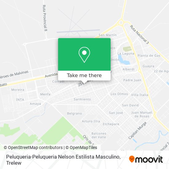 Mapa de Peluqueria-Peluqueria Nelson Estilista Masculino