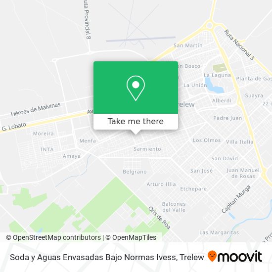 Mapa de Soda y Aguas Envasadas Bajo Normas Ivess