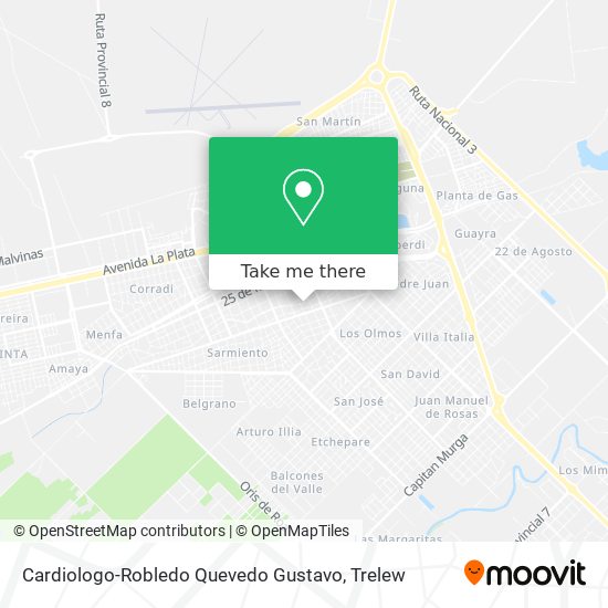 Cardiologo-Robledo Quevedo Gustavo map
