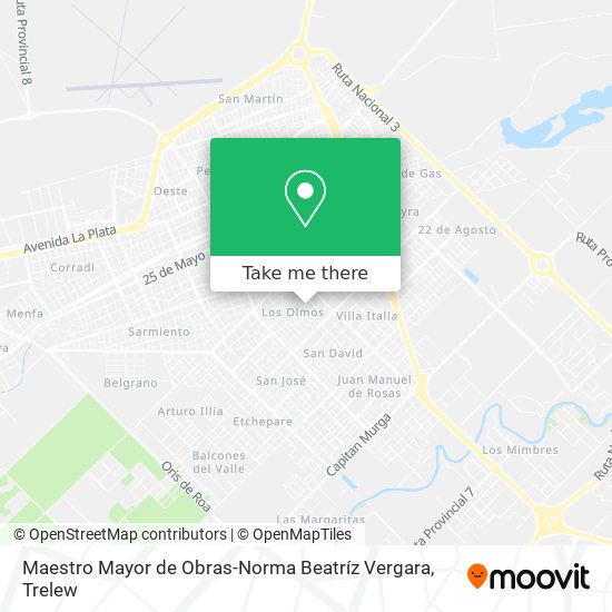 Maestro Mayor de Obras-Norma Beatríz Vergara map