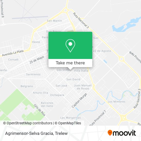 Agrimensor-Selva Gracia map