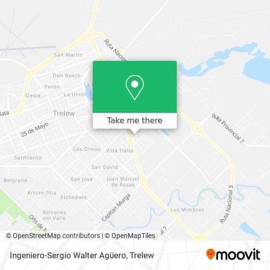 Ingeniero-Sergio Walter Agüero map
