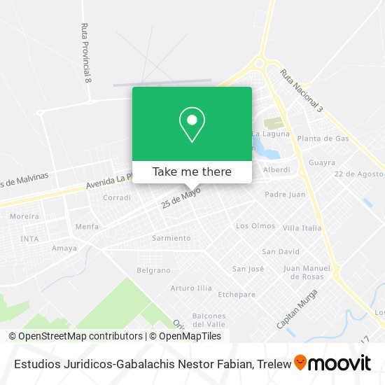 Mapa de Estudios Juridicos-Gabalachis Nestor Fabian
