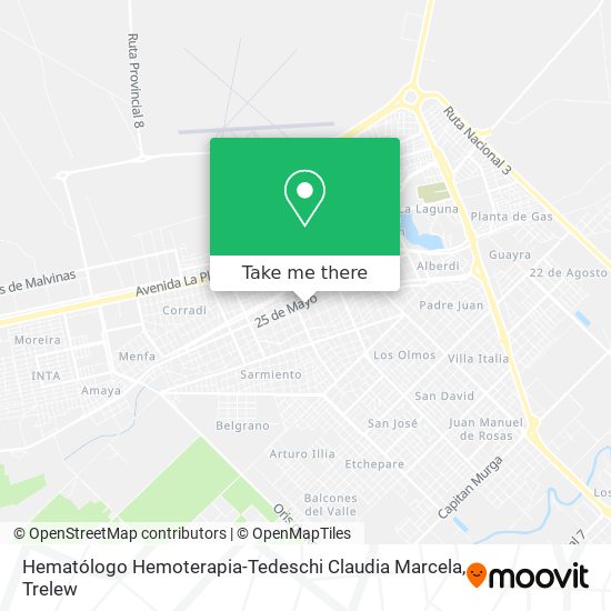 Mapa de Hematólogo Hemoterapia-Tedeschi Claudia Marcela