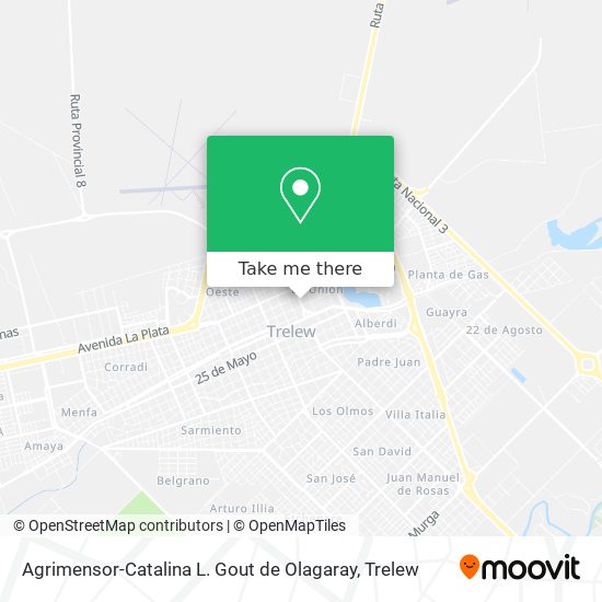 Agrimensor-Catalina L. Gout de Olagaray map