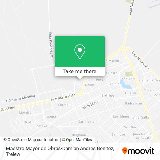 Maestro Mayor de Obras-Damian Andres Benitez map
