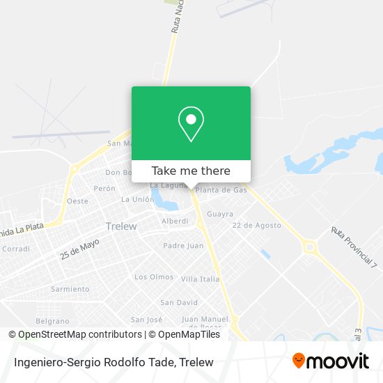 Mapa de Ingeniero-Sergio Rodolfo Tade