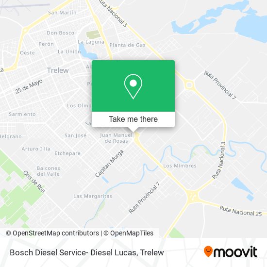 Mapa de Bosch Diesel Service- Diesel Lucas