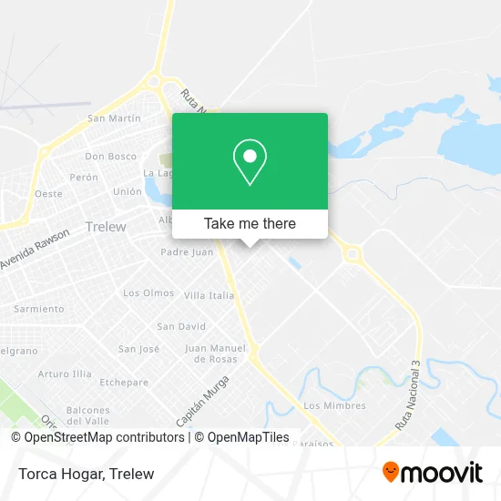 Torca Hogar map