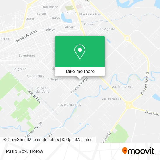 Patio Box map