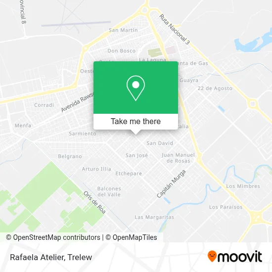 Rafaela Atelier map