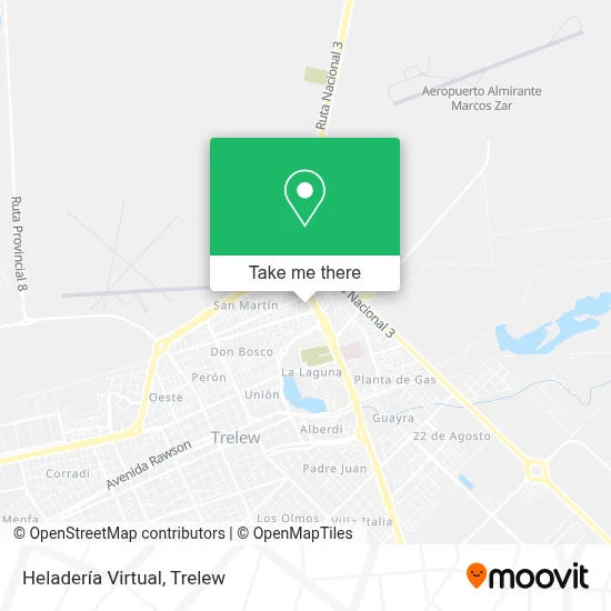 Heladería Virtual map